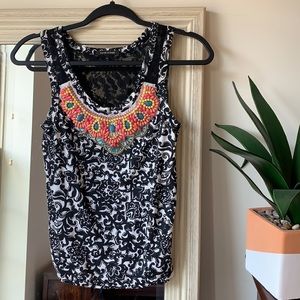 River Island Embellished Lace Back Tank Top (6)✨
